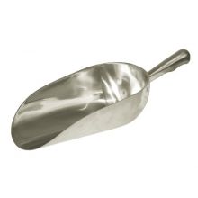 Voerschep aluminium rond 1,6 kg