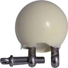 Speelbal RVS 55 mm