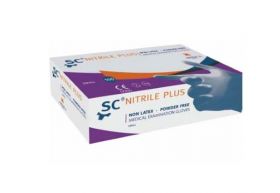 Handschoen Nitrile Plus PF maat S (per 100 stuks)