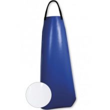 Melkschort blauw PE-gecoat 80 x 125 cm