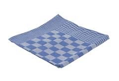 Theedoek blok 65 x 65 cm. blauw 6 stuks