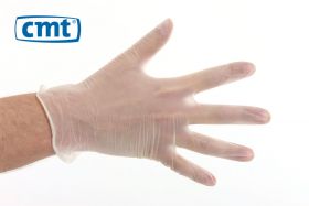 Disposable Handschoen CMT VI202 Vinyl  pv wit